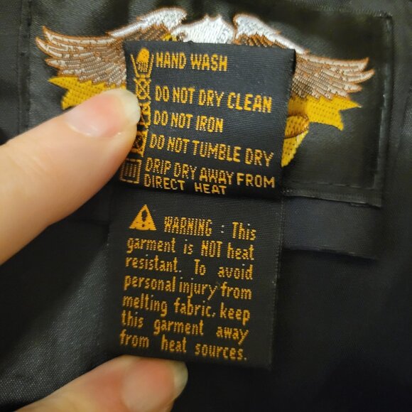 Harley-Davidson Unisex Rain Jacket - Size X-Small - Picture 10 of 12